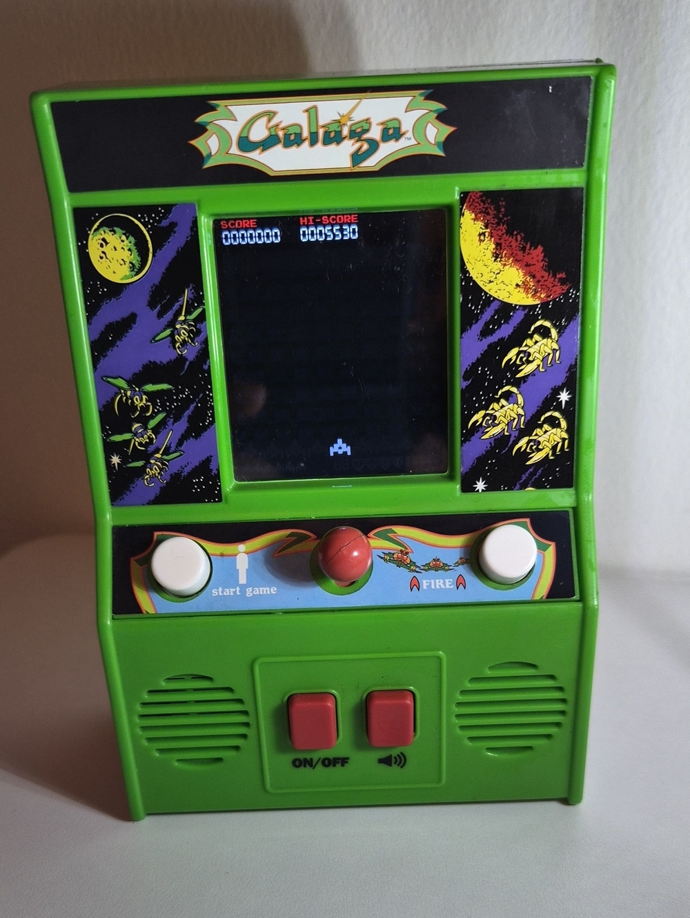 Mini Arcade Game Console - Green